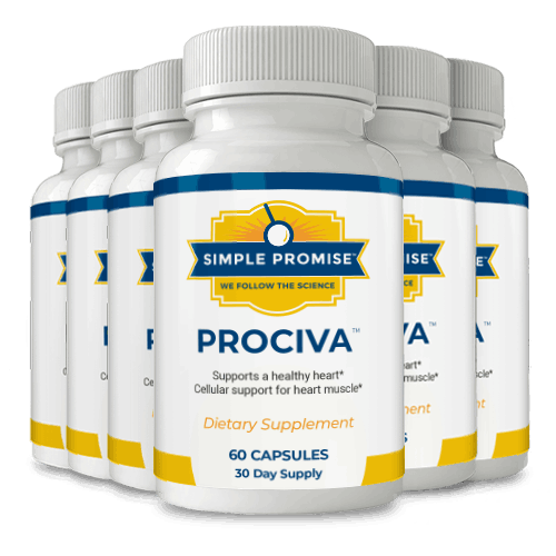 Prociva cardiovascular supplement bottle — order now