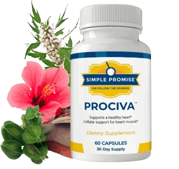 Prociva cardiovascular supplement bottle front view